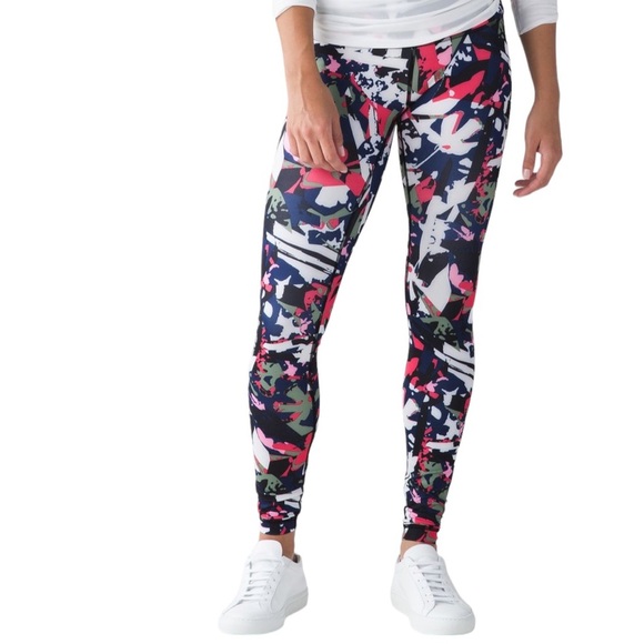 Lululemon Wunder Under Pant III Full On Luxtreme Pop Cut Boom Juice Multi Size 2 - Picture 4 of 13